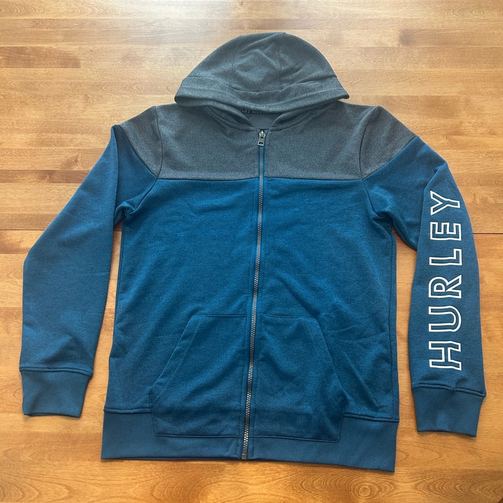 Hurley Zip-Up Hoodie - Nike Dry Fit